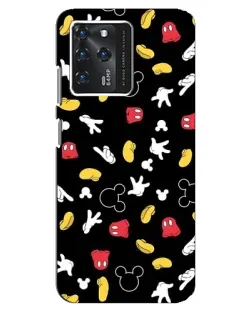 Чехол для Google Pixel 2 XL с картинкой «Графический принт лапок»