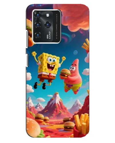 Чехол для Google Pixel 2 XL с картинкой «Космический фастфуд»