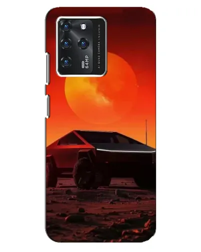 Чехол для Google Pixel 2 XL с картинкой «Cybertruck на Марсе»