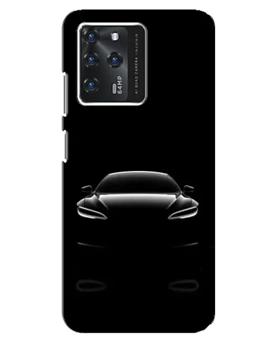 Чехол для Google Pixel 2 XL с картинкой «Силуэт Tesla Night»