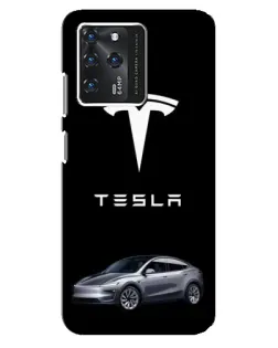 Чехол для Google Pixel 2 XL с картинкой «Tesla Model Y»