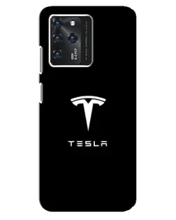 Чехол для Google Pixel 2 XL с картинкой «Tesla White Logo»