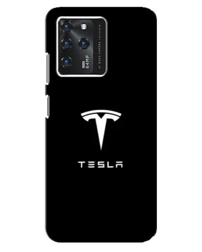 Чехол для Google Pixel 2 XL с картинкой «Tesla White Logo»