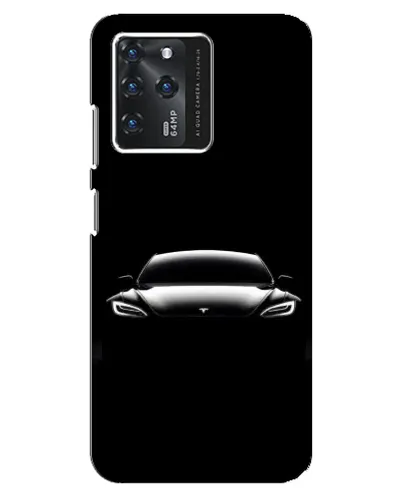 Чехол для Google Pixel 2 XL с картинкой «Фары Tesla Night»