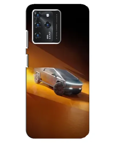 Чехол для Google Pixel 2 XL с картинкой «Cybertruck в пустыне»