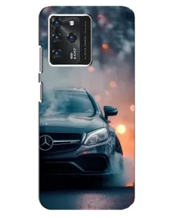 Чохол для Google Pixel 2 XL з картинкою «Mercedes — нічне місто»
