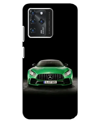 Чехол для Google Pixel 2 XL с картинкой «Mercedes — неоновый лого»