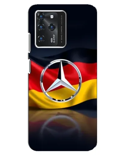 Чехол для Google Pixel 2 XL с картинкой «Mercedes — флаг Германии»