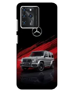 Чехол для Google Pixel 2 XL с картинкой «Mercedes G-Class красный»