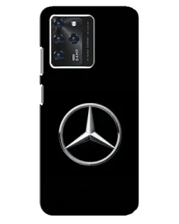 Чехол для Google Pixel 2 XL с картинкой «Mercedes классический лого»