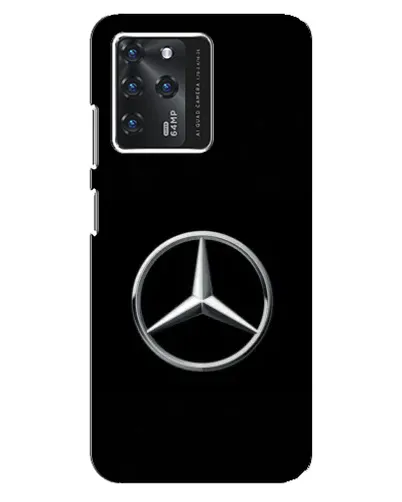 Чехол для Google Pixel 2 XL с картинкой «Mercedes классический лого»