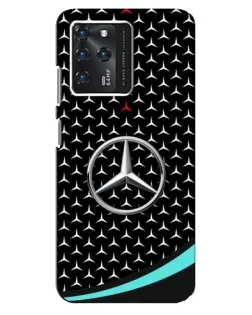 Чехол для Google Pixel 2 XL с картинкой «Mercedes — бирюзовый акцент»