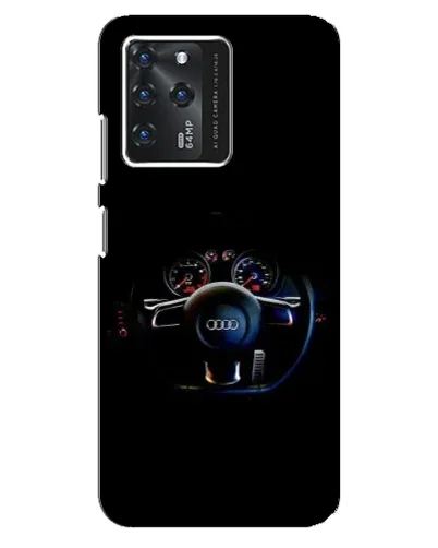 Чехол для Google Pixel 2 XL с картинкой «Салон Audi — руль»