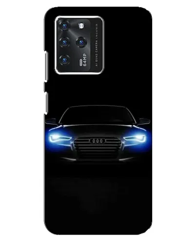 Чехол для Google Pixel 2 XL с картинкой «Audi в неоне»