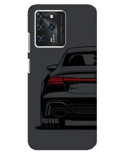 Чехол для Google Pixel 2 XL с картинкой «Задняя часть Audi — арт»