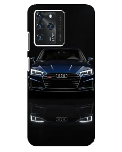Чехол для Google Pixel 2 XL с картинкой «Audi — ночное отражение»