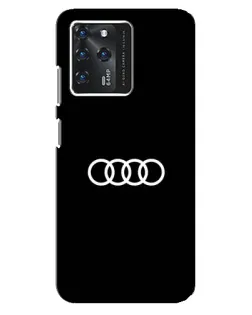 Чехол для Google Pixel 2 XL с картинкой «Audi White Logo»