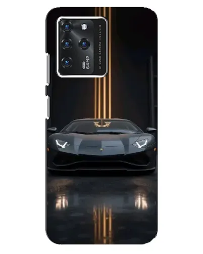 Чехол для Google Pixel 2 XL с картинкой «Lamborghini золотые линии»