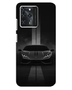 Чехол для Google Pixel 2 XL с картинкой «Lamborghini симметрия дорог»
