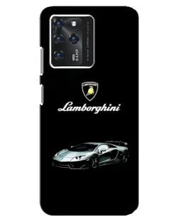 Чехол для Google Pixel 2 XL с картинкой «Логотип Lamborghini классика»