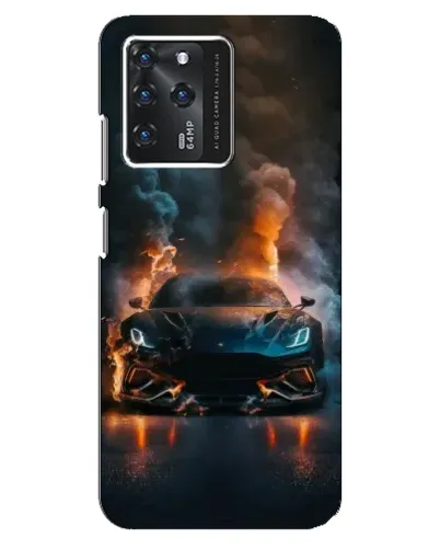 Чехол для Google Pixel 2 XL с картинкой «Lamborghini дымная эстетика»