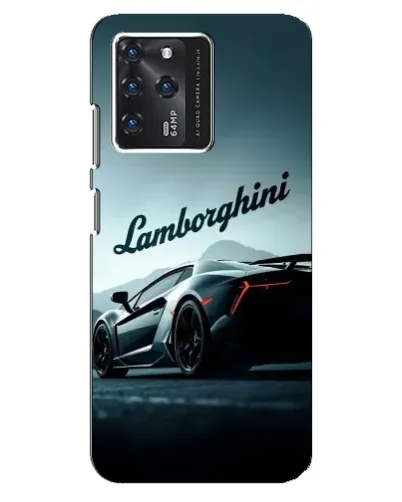 Чехол для Google Pixel 2 XL с картинкой «Классическая надпись Lamborghini»