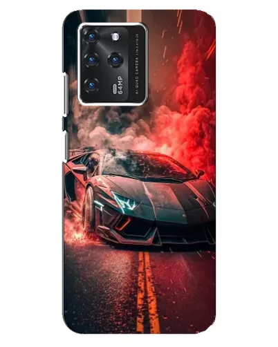 Чехол для Google Pixel 2 XL с картинкой «Lamborghini красный дым»