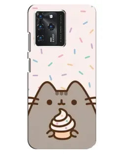 Чехол для Google Pixel 2 XL с картинкой «Пушин с кексом»