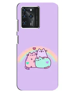 Чехол для Google Pixel 2 XL с картинкой «Радужные Пушины»