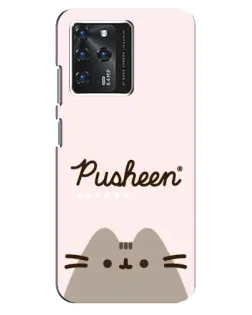 Чехол для Google Pixel 2 XL с картинкой «Pusheen логотип»