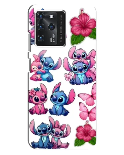 Чехол для Google Pixel 2 XL с картинкой «Стикеры Stitch и Angel»