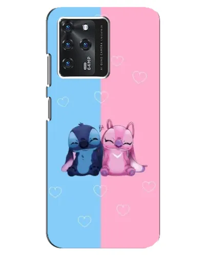 Чехол для Google Pixel 2 XL с картинкой «Stitch и Angel Love»