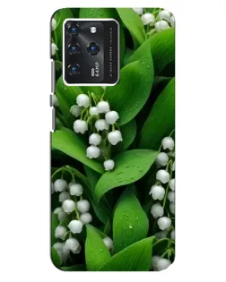 Чехол для Google Pixel 2 XL с картинкой «Ландыши в зелени»
