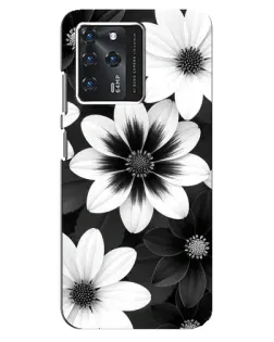 Чехол для Google Pixel 2 XL с картинкой «Монохромные астры»