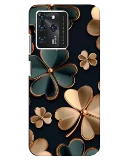 Чехол для Google Pixel 2 XL с картинкой «Клевер в золоте»