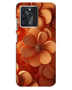 Чехол для Google Pixel 2 XL с картинкой «Оранжевый макро цветок»