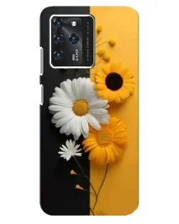 Чехол для Google Pixel 2 XL с картинкой «Подсолнух и ромашка»