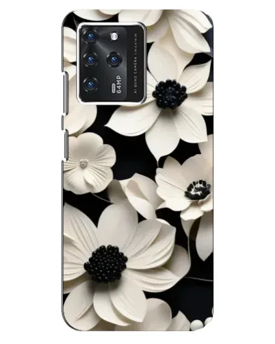 Чехол для Google Pixel 2 XL с картинкой «Объемные белые цветы»