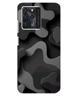 Чехол для Google Pixel 2 XL с картинкой «Темный абстрактный камуфляж»