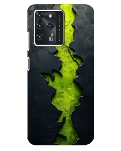 Чехол для Google Pixel 2 XL с картинкой «Салатовый разлом скалы»