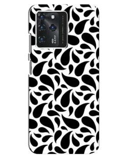 Чехол для Google Pixel 2 XL с картинкой «Контрастные черные капли»