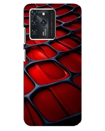 Чехол для Google Pixel 2 XL с картинкой «Красная глянцевая сетка»