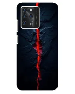 Чехол для Google Pixel 2 XL с картинкой «Kрасная лавовая трещина»