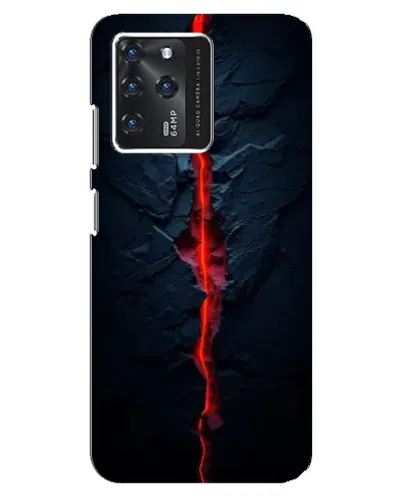 Чехол для Google Pixel 2 XL с картинкой «Kрасная лавовая трещина»