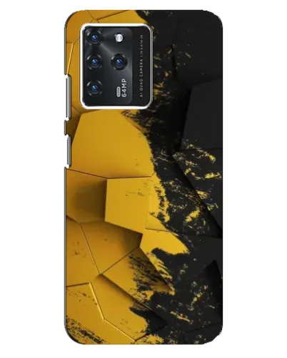 Чехол для Google Pixel 2 XL с картинкой «Золотые осколки геометрии»