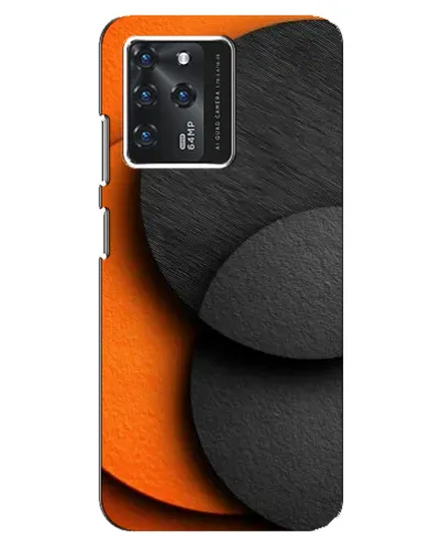 Чехол для Google Pixel 2 XL с картинкой «Геометрия оранжевых кругов»
