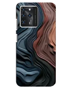 Чехол для Google Pixel 2 XL с картинкой «Цветные волны каньона»