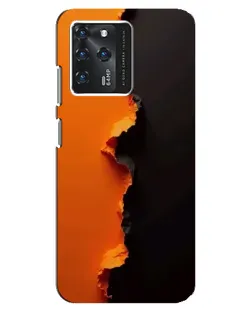 Чехол для Google Pixel 2 XL с картинкой «Оранжевый разлом»