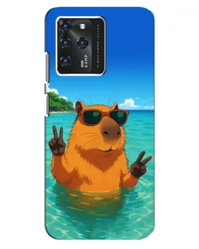 Чехол для Google Pixel 2 XL с картинкой «Морская капибара»