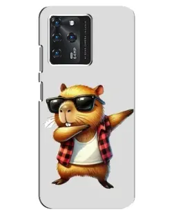 Чехол для Google Pixel 2 XL с картинкой «Капибара рэпер даб»